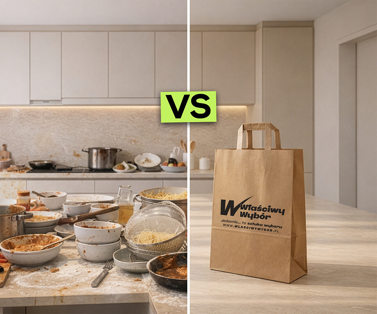 Gotowanie w domu vs catering