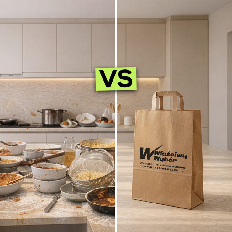 Gotowanie w domu vs catering